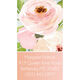 Pink and Grey Bouquet Luggage Tags Image 2 of 3